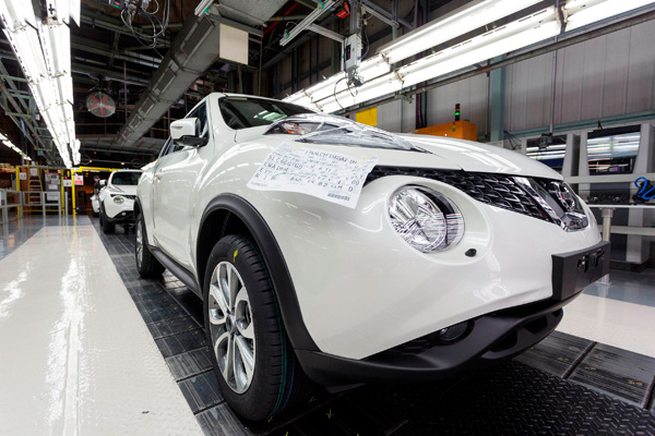 Nissan Juke productie 6