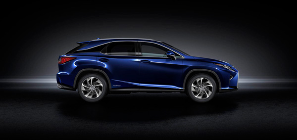 Lexus RX 450h 3 september 2015 side