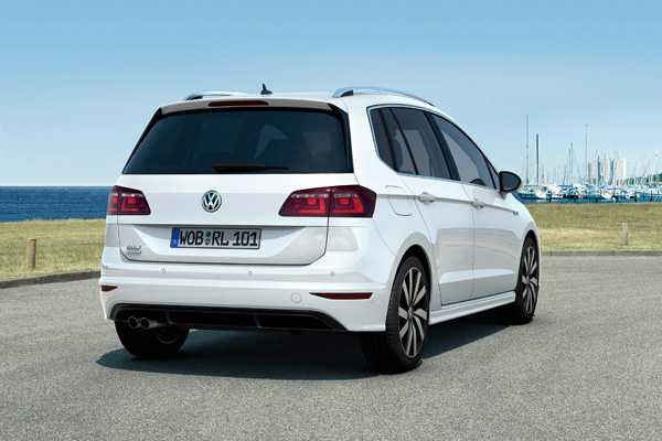 VW Golf Sportsvan R-Line back
