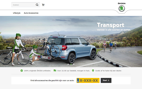 Skoda webshop