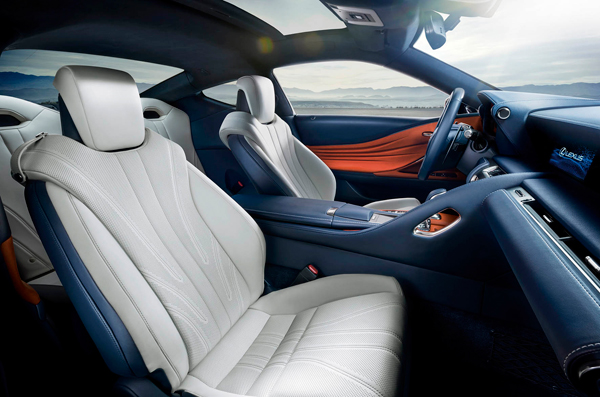 Lexus LC 500h interieur