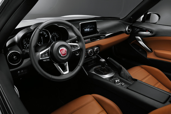 Fiat 124 Spider interior