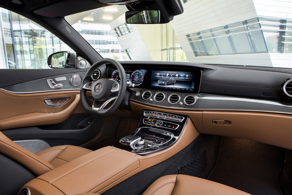 Nieuwe Mercedes E-Klasse interieur