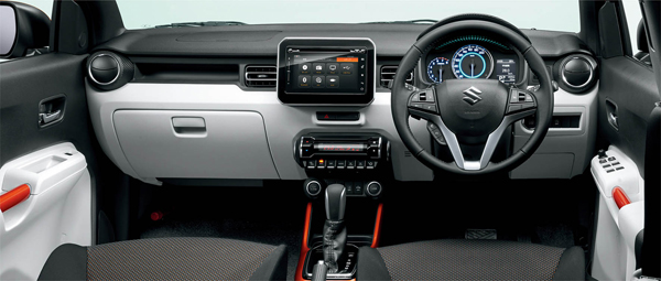 Nieuwe Suzuki Ignis dash