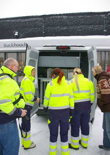 Dierenambulance Groningen Bockhoudt Ducato interieur