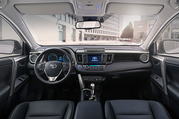 Toyota RAV4 cockpit