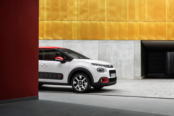 Nieuwe Citroen C3 front