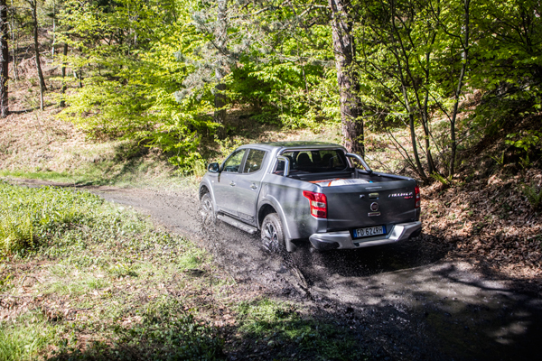 Fiat Professional Fullback back action