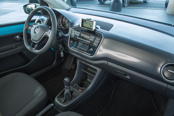 Nieuwe VW up interieur dash