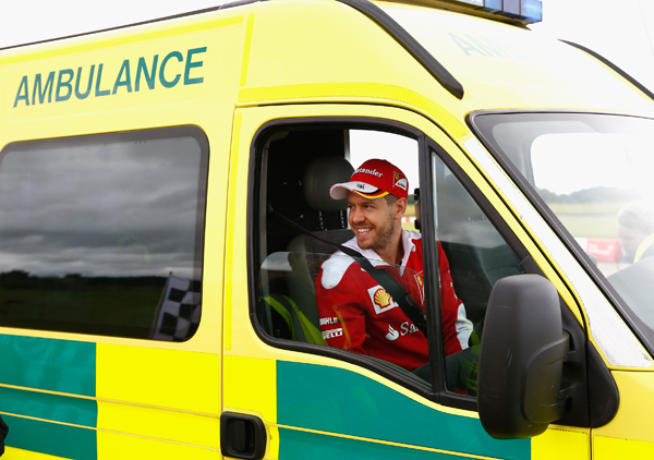 Shell V-Power Sebastian Vettel ambulance