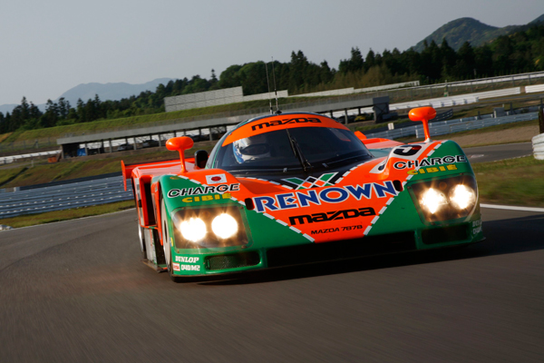 Mazda 787B 2011 test front