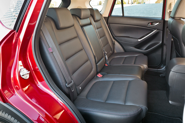 Mazda CX5 interior backseat
