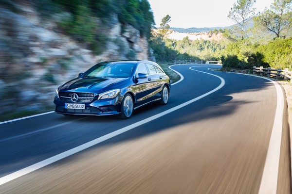 Mercedes CLA Shooting Brake update 3kwfront dynamic