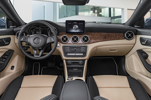 Mercedes CLA Shooting Brake update interior
