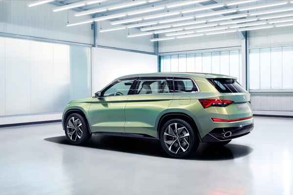 Skoda VisionS 3kwback