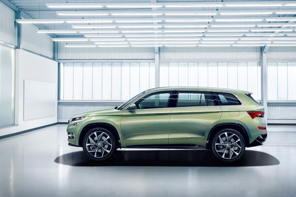 Skoda VisionS side