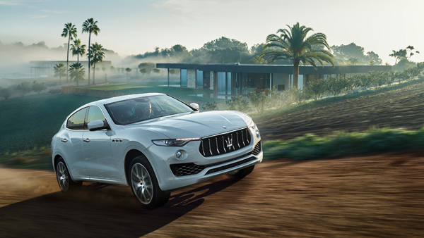 Maserati Levante hillclimb