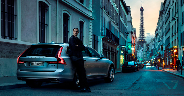 Volvo Cars new V90 campaign features footballing legend Zlatan Ibrahimovi1
