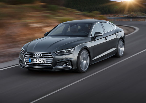 Nieuwe Audi A5 Sportback Century 3kwfront