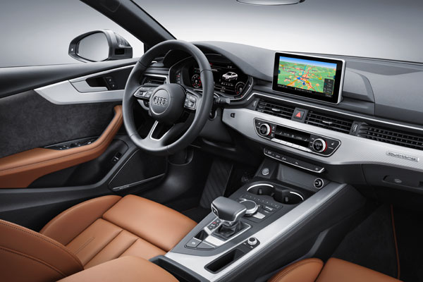 Nieuwe Audi A5 Sportback Century interieur