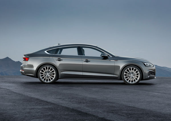 Nieuwe Audi A5 Sportback Century side