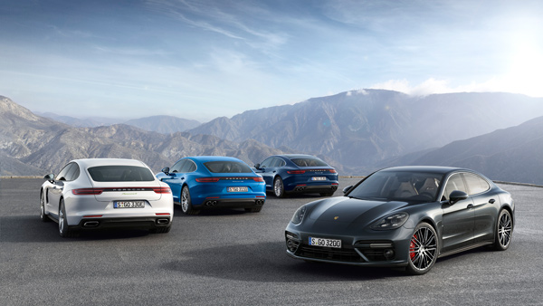 Porsche Panamera 4e-hybrid family