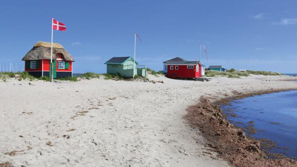 16896 Badehuse på Eriks Hale Marstal Ærø. Photo Bjørg Kiær Bjørg Kiær