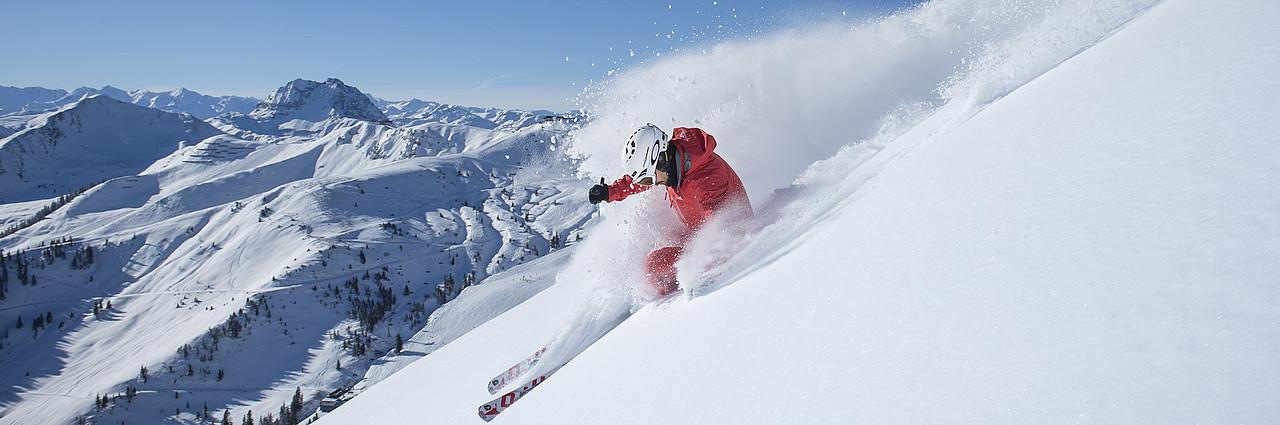 ski foto voor promotie HGT Wintereditie