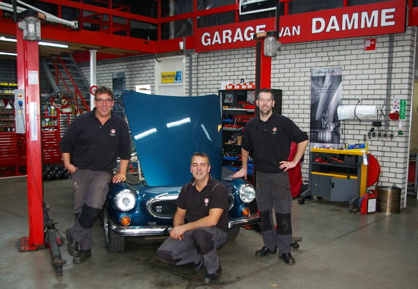 Vakgarage van Damme team