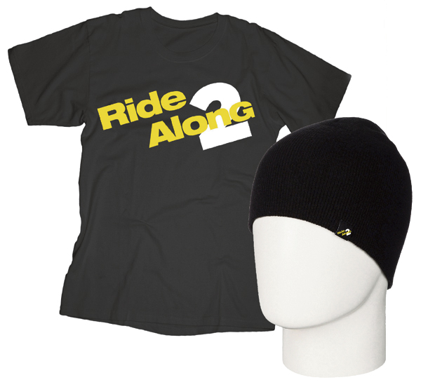 t-shirt beanie Ride along2 prijzen