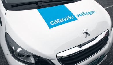 Catawiki Noordlease motorkap sticker