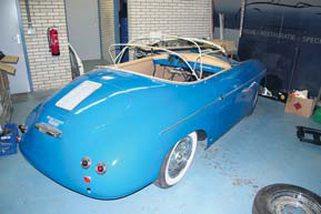 Porsche 356A deel3 achterkant