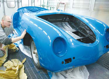 Porsche 356A deel4 afwerken