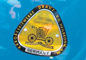 Porsche 356A deel5 badge