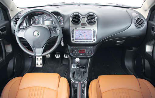 Alfa MiTo TwinAir turbo interieur