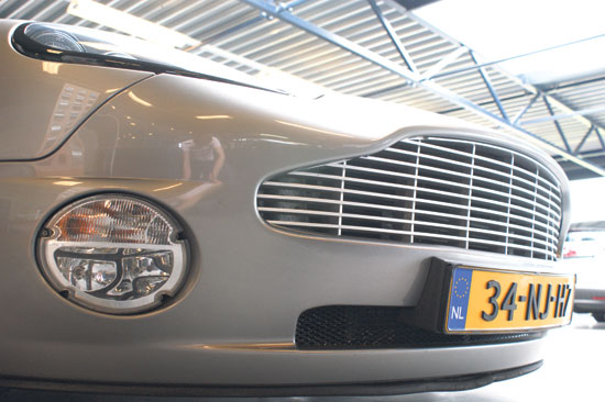 Aston Martin Vanquish test grille
