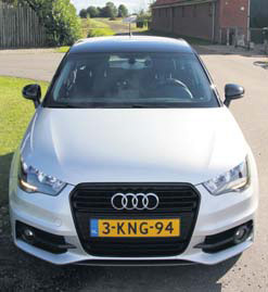 Audi A1 Admired front