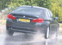 Test BMW 528i slip