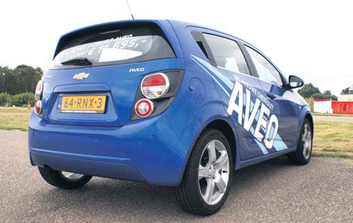 Chevrolet Aveo test back