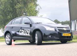 Chevrolet Cruze HB slalom