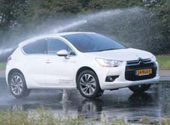 Citroen DS4 test slipvlak