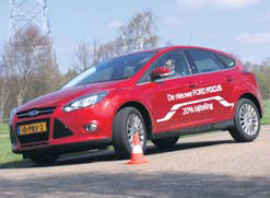 Ford Focus 1.6 Ecoboost slalom2