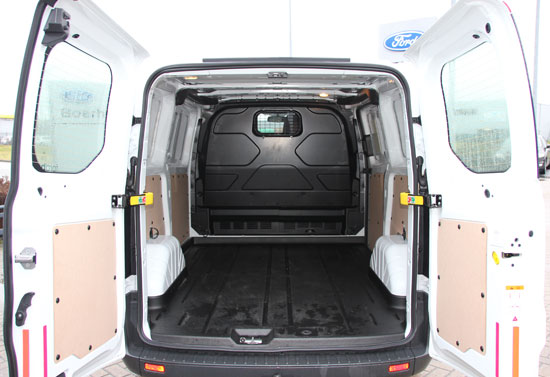 Ford Transit laadruimte