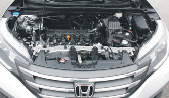 Honda CR-V motorcompartiment