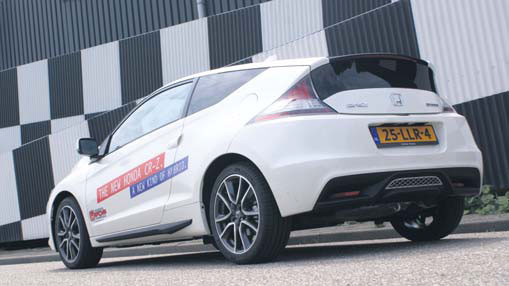 Honda CRZ test back