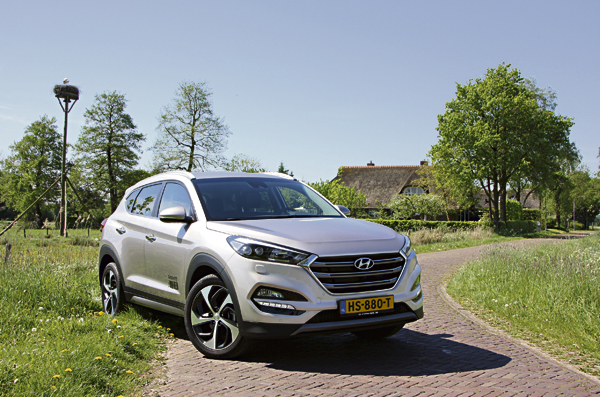 Hyundai Tucson Adria test lokatie