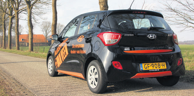 Hyundai i10 test 3kw back