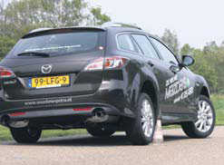 Mazda6 2.0 TS Sportbreak slalom