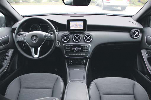 Mercedes-Benz A-Klasse interieur