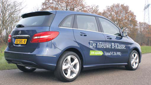 Mercedes-Benz B Klasse testverslag back